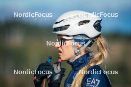 29.09.2024, Lavaze, Italy (ITA): Hannah Auchentaller (ITA) - Biathlon summer training, Lavaze (ITA). www.nordicfocus.com. © Barbieri/NordicFocus. Every downloaded picture is fee-liable.