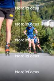 05.09.2024, Font-Romeu, France (FRA): Anna Karin Heijdenberg (SWE) - Biathlon summer training, Font-Romeu (FRA). www.nordicfocus.com. © Authamayou/NordicFocus. Every downloaded picture is fee-liable.