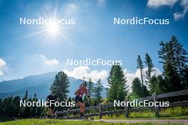 06.08.2024, Lavaze, Italy (ITA): Anna Gandler (AUT) - Biathlon summer training, Lavaze (ITA). www.nordicfocus.com. © Barbieri/NordicFocus. Every downloaded picture is fee-liable.