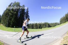 06.08.2024, Lenzerheide, Switzerland (SUI): Lisa Theresa Hauser (AUT) - Biathlon summer training, Lenzerheide (SUI). www.nordicfocus.com. © Manzoni/NordicFocus. Every downloaded picture is fee-liable.