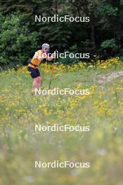 02.07.2024, Premanon, France (FRA): Fabien Claude (FRA) - Biathlon summer training, Premanon (FRA). www.nordicfocus.com. © Manzoni/NordicFocus. Every downloaded picture is fee-liable.