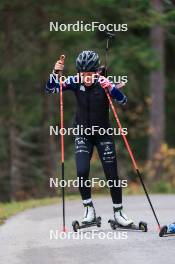 11.10.2024, Ramsau am Dachstein, Austria (AUT): Oceane Michelon (FRA) - Biathlon summer training, Dachsteinglacier, Ramsau am Dachstein (AUT). www.nordicfocus.com. © Manzoni/NordicFocus. Every downloaded picture is fee-liable.