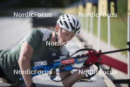 18.06.2024, Correncon-en-Vercors, France (FRA): Fabien Claude (FRA) - Biathlon summer training, Correncon-en-Vercors (FRA). www.nordicfocus.com. © Joly/NordicFocus. Every downloaded picture is fee-liable.