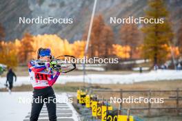 09.11.2024, Bessans, France (FRA): Chloé Chevalier (FRA) - Biathlon summer training, Bessans (FRA). www.nordicfocus.com. © Authamayou/NordicFocus. Every downloaded picture is fee-liable.