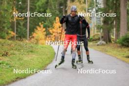 13.10.2024, Ramsau am Dachstein, Austria (AUT): Niklas Hartweg (SUI) - Biathlon summer training, Ramsau am Dachstein (AUT). www.nordicfocus.com. © Manzoni/NordicFocus. Every downloaded picture is fee-liable.