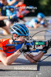 02.09.2024, Font-Romeu, France (FRA): Anton Ivarsson (SWE) - Biathlon summer training, Font-Romeu (FRA). www.nordicfocus.com. © Authamayou/NordicFocus. Every downloaded picture is fee-liable.