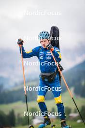 15.06.2024, Lavaze, Italy (ITA): Jesper Nelin (SWE) - Biathlon summer training, Lavaze (ITA). www.nordicfocus.com. © Barbieri/NordicFocus. Every downloaded picture is fee-liable.