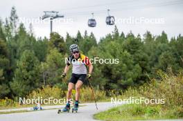 20.09.2024, Font-Romeu, France (FRA): Marek Mackels (BEL) - Biathlon summer training, Font-Romeu (FRA). www.nordicfocus.com. © Authamayou/NordicFocus. Every downloaded picture is fee-liable.