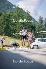 28.08.2024, Bessans, France (FRA): Oceane Michelon (FRA) - Biathlon summer training, Bessans (FRA). www.nordicfocus.com. © Authamayou/NordicFocus. Every downloaded picture is fee-liable.