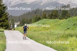 19.06.2024, Lavaze, Italy (ITA): Didier Bionaz (ITA) - Biathlon summer training, Lavaze (ITA). www.nordicfocus.com. © Vanzetta/NordicFocus. Every downloaded picture is fee-liable.