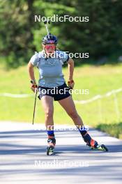 06.08.2024, Lenzerheide, Switzerland (SUI): Lea Meier (SUI) - Biathlon summer training, Lenzerheide (SUI). www.nordicfocus.com. © Manzoni/NordicFocus. Every downloaded picture is fee-liable.