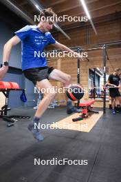 23.07.2024, Premanon, France (FRA): Valentin Lejeune (FRA) - Biathlon summer training, Premanon (FRA). www.nordicfocus.com. © Manzoni/NordicFocus. Every downloaded picture is fee-liable.