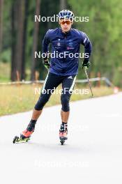 10.09.2024, Lenzerheide, Switzerland (SUI): Denys Nasyko (UKR) - Biathlon summer training, Lenzerheide (SUI). www.nordicfocus.com. © Manzoni/NordicFocus. Every downloaded picture is fee-liable.