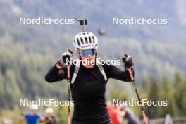 10.09.2024, Lenzerheide, Switzerland (SUI): Amy Baserga (SUI) - Biathlon summer training, Lenzerheide (SUI). www.nordicfocus.com. © Manzoni/NordicFocus. Every downloaded picture is fee-liable.