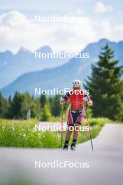 28.06.2024, Lavaze, Italy (ITA): Ingrid Landmark Tandrevold (NOR) - Biathlon summer training, Lavaze (ITA). www.nordicfocus.com. © Barbieri/NordicFocus. Every downloaded picture is fee-liable.