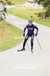 16.09.2024, Lenzerheide, Switzerland (SUI): Lou Jeanmonnot (FRA) - Biathlon summer training, Lenzerheide (SUI). www.nordicfocus.com. © Manzoni/NordicFocus. Every downloaded picture is fee-liable.