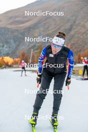 09.11.2024, Bessans, France (FRA): Oceane Michelon (FRA) - Biathlon summer training, Bessans (FRA). www.nordicfocus.com. © Authamayou/NordicFocus. Every downloaded picture is fee-liable.