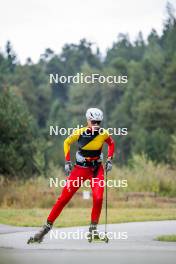 20.09.2024, Font-Romeu, France (FRA): Maya Cloetens (BEL) - Biathlon summer training, Font-Romeu (FRA). www.nordicfocus.com. © Authamayou/NordicFocus. Every downloaded picture is fee-liable.