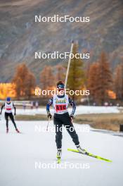 07.11.2024, Bessans, France (FRA): Fany Bertrand (FRA) - Biathlon summer training, Bessans (FRA). www.nordicfocus.com. © Authamayou/NordicFocus. Every downloaded picture is fee-liable.