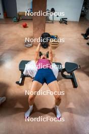 04.08.2024, Lavaze, Italy (ITA): Kristina Oberthaler (AUT) - Biathlon summer training, Lavaze (ITA). www.nordicfocus.com. © Barbieri/NordicFocus. Every downloaded picture is fee-liable.