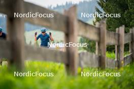 15.06.2024, Lavaze, Italy (ITA): Malte Stefansson (SWE) - Biathlon summer training, Lavaze (ITA). www.nordicfocus.com. © Barbieri/NordicFocus. Every downloaded picture is fee-liable.