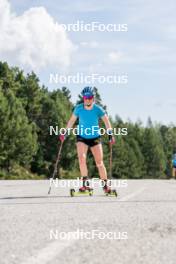 02.09.2024, Font-Romeu, France (FRA): Anna Karin Heijdenberg (SWE) - Biathlon summer training, Font-Romeu (FRA). www.nordicfocus.com. © Authamayou/NordicFocus. Every downloaded picture is fee-liable.