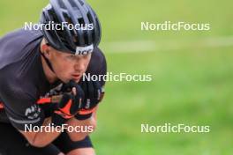 04.09.2024, Lenzerheide, Switzerland (SUI): Johannes Dale-Skjevdal (NOR) - Biathlon summer training, Lenzerheide (SUI). www.nordicfocus.com. © Manzoni/NordicFocus. Every downloaded picture is fee-liable.