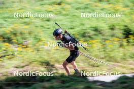 17.08.2024, Font-Romeu, France (FRA): Lionel Jouannaud (FRA) - Biathlon summer training, Font-Romeu (FRA). www.nordicfocus.com. © Authamayou/NordicFocus. Every downloaded picture is fee-liable.