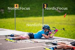 06.06.2024, Lavaze, Italy (ITA): Elvira Oeberg (SWE) - Biathlon summer training, Lavaze (ITA). www.nordicfocus.com. © Barbieri/NordicFocus. Every downloaded picture is fee-liable.