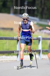 15.07.2024, Lenzerheide, Switzerland (SUI): Bjorn Westervelt (USA) - Biathlon summer training, Lenzerheide (SUI). www.nordicfocus.com. © Manzoni/NordicFocus. Every downloaded picture is fee-liable.