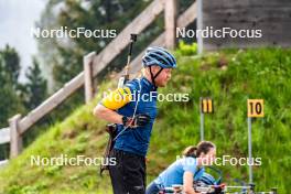 06.06.2024, Lavaze, Italy (ITA): Emil Nykvist (SWE) - Biathlon summer training, Lavaze (ITA). www.nordicfocus.com. © Barbieri/NordicFocus. Every downloaded picture is fee-liable.