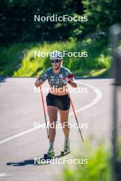 28.06.2024, Lavaze, Italy (ITA): Karoline Offigstad  Knotten (NOR) - Biathlon summer training, Lavaze (ITA). www.nordicfocus.com. © Barbieri/NordicFocus. Every downloaded picture is fee-liable.