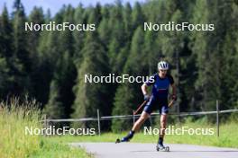 15.07.2024, Lenzerheide, Switzerland (SUI): Nikolas Burkhart (USA) - Biathlon summer training, Lenzerheide (SUI). www.nordicfocus.com. © Manzoni/NordicFocus. Every downloaded picture is fee-liable.