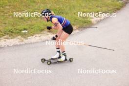 12.06.2024, Premanon, France (FRA): Oceane Michelon (FRA) - Biathlon summer training, Premanon (FRA). www.nordicfocus.com. © Manzoni/NordicFocus. Every downloaded picture is fee-liable.