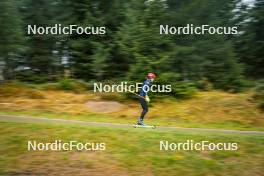 27.09.2024, Lavaze, Italy (ITA): Lisa Vittozzi (ITA) - Biathlon summer training, Lavaze (ITA). www.nordicfocus.com. © Barbieri/NordicFocus. Every downloaded picture is fee-liable.