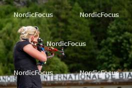 29.08.2024, Bessans, France (FRA): Sophie Chauveau (FRA) - Biathlon summer training, Bessans (FRA). www.nordicfocus.com. © Authamayou/NordicFocus. Every downloaded picture is fee-liable.