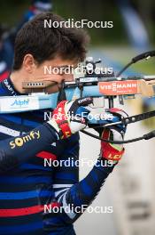 15.06.2024, Correncon-en-Vercors, France (FRA): Oscar Lombardot (FRA) - Biathlon summer training, Correncon-en-Vercors (FRA). www.nordicfocus.com. © Joly/NordicFocus. Every downloaded picture is fee-liable.