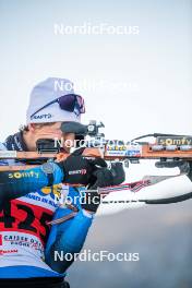 07.11.2024, Bessans, France (FRA): Axel Garnier (FRA) - Biathlon summer training, Bessans (FRA). www.nordicfocus.com. © Authamayou/NordicFocus. Every downloaded picture is fee-liable.