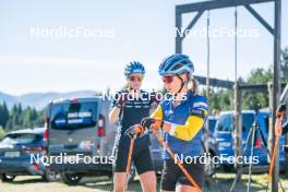 05.09.2024, Font-Romeu, France (FRA): Anna Magnusson (SWE) - Biathlon summer training, Font-Romeu (FRA). www.nordicfocus.com. © Authamayou/NordicFocus. Every downloaded picture is fee-liable.