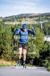 05.09.2024, Font-Romeu, France (FRA): Viktor Brandt (SWE) - Biathlon summer training, Font-Romeu (FRA). www.nordicfocus.com. © Authamayou/NordicFocus. Every downloaded picture is fee-liable.