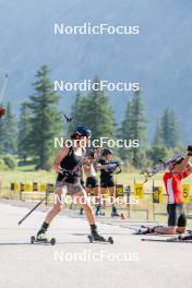 28.08.2024, Bessans, France (FRA): Lou Jeanmonnot (FRA) - Biathlon summer training, Bessans (FRA). www.nordicfocus.com. © Authamayou/NordicFocus. Every downloaded picture is fee-liable.