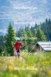 28.06.2024, Lavaze, Italy (ITA): Ingrid Landmark Tandrevold (NOR) - Biathlon summer training, Lavaze (ITA). www.nordicfocus.com. © Barbieri/NordicFocus. Every downloaded picture is fee-liable.