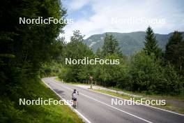 20.06.2024, Lavaze, Italy (ITA): Patrick Braunhofer (ITA) - Biathlon summer training, Lavaze (ITA). www.nordicfocus.com. © Vanzetta/NordicFocus. Every downloaded picture is fee-liable.