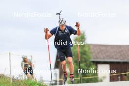 04.09.2024, Lenzerheide, Switzerland (SUI): Endre Stroemsheim (NOR) - Biathlon summer training, Lenzerheide (SUI). www.nordicfocus.com. © Manzoni/NordicFocus. Every downloaded picture is fee-liable.