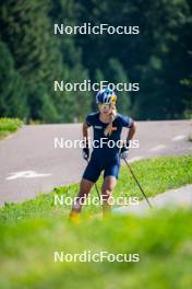 31.07.2024, Lavaze, Italy (ITA): Anna Gandler (AUT) - Biathlon summer training, Lavaze (ITA). www.nordicfocus.com. © Barbieri/NordicFocus. Every downloaded picture is fee-liable.