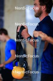 16.09.2024, Lenzerheide, Switzerland (SUI): Antonin Guigonnat (FRA) - Biathlon summer training, Lenzerheide (SUI). www.nordicfocus.com. © Manzoni/NordicFocus. Every downloaded picture is fee-liable.