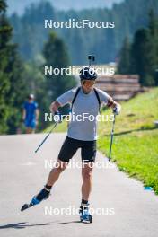 31.07.2024, Lavaze, Italy (ITA): Antonin Guigonnat (FRA) - Biathlon summer training, Lavaze (ITA). www.nordicfocus.com. © Barbieri/NordicFocus. Every downloaded picture is fee-liable.