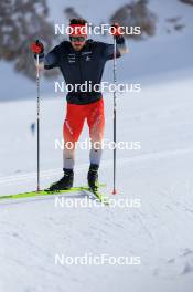 14.10.2024, Ramsau am Dachstein, Austria (AUT): Joscha Burkhalter (SUI) - Biathlon summer training, Dachsteinglacier, Ramsau am Dachstein (AUT). www.nordicfocus.com. © Manzoni/NordicFocus. Every downloaded picture is fee-liable.