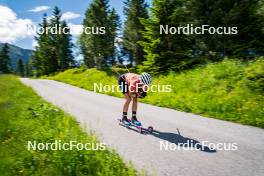 27.06.2024, Lavaze, Italy (ITA): Juni Arnekleiv (NOR) - Biathlon summer training, Lavaze (ITA). www.nordicfocus.com. © Barbieri/NordicFocus. Every downloaded picture is fee-liable.