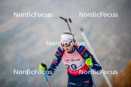 07.11.2024, Bessans, France (FRA): Ambroise Meunier (FRA) - Biathlon summer training, Bessans (FRA). www.nordicfocus.com. © Authamayou/NordicFocus. Every downloaded picture is fee-liable.